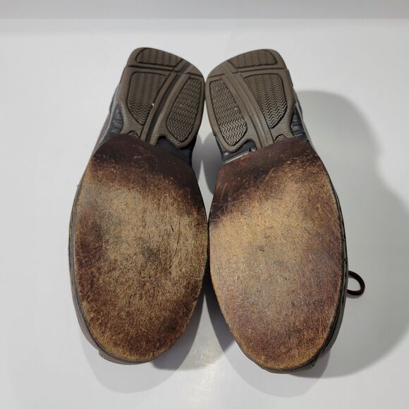 Dunham Boat Leather Shoes Brown Sz  11 main image 9